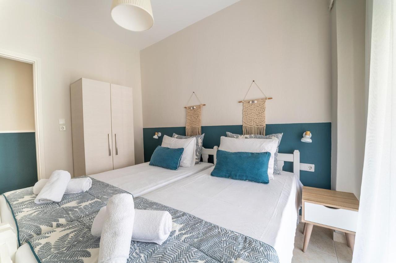 Evangelia Rooms & Apartments - A Asproválta Luaran gambar